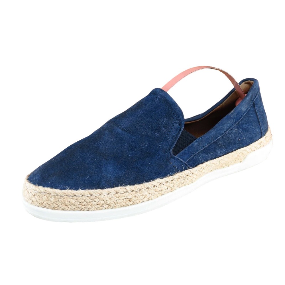 Umberto Raffini Size 37 M Blue Loafer Shoes Leather Women Wynne